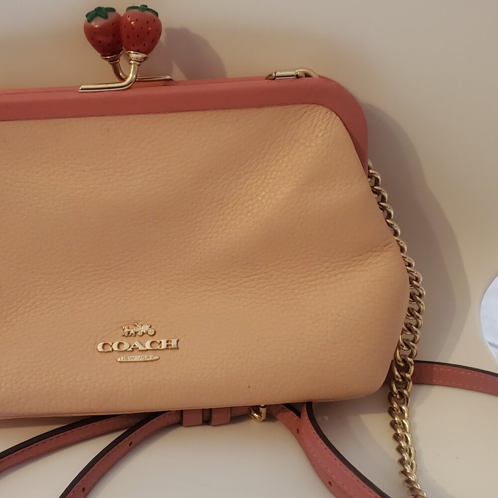 Coach Nora Strawberry Kisslock